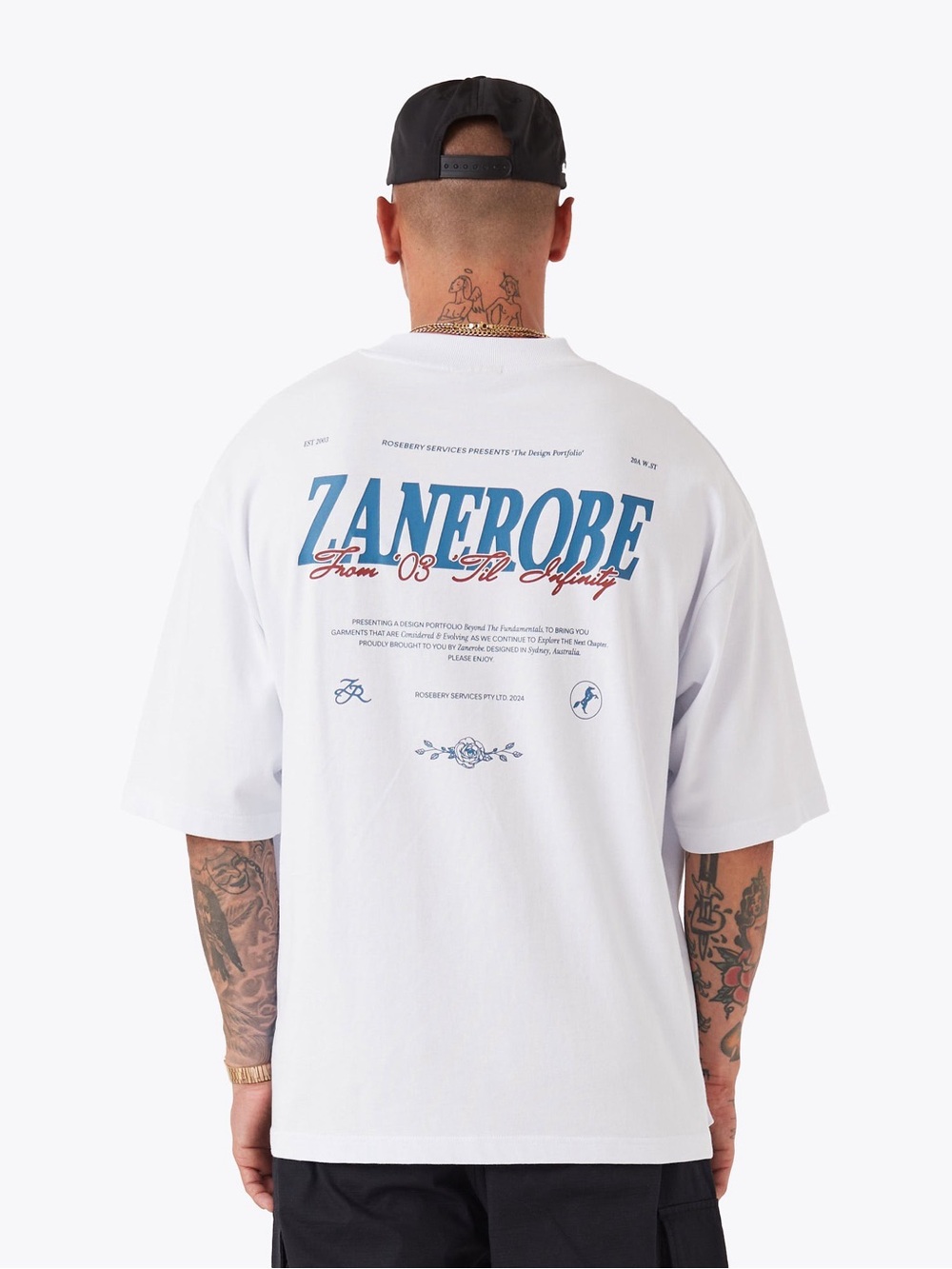 Zanerobe Portfolio Flow Tee White